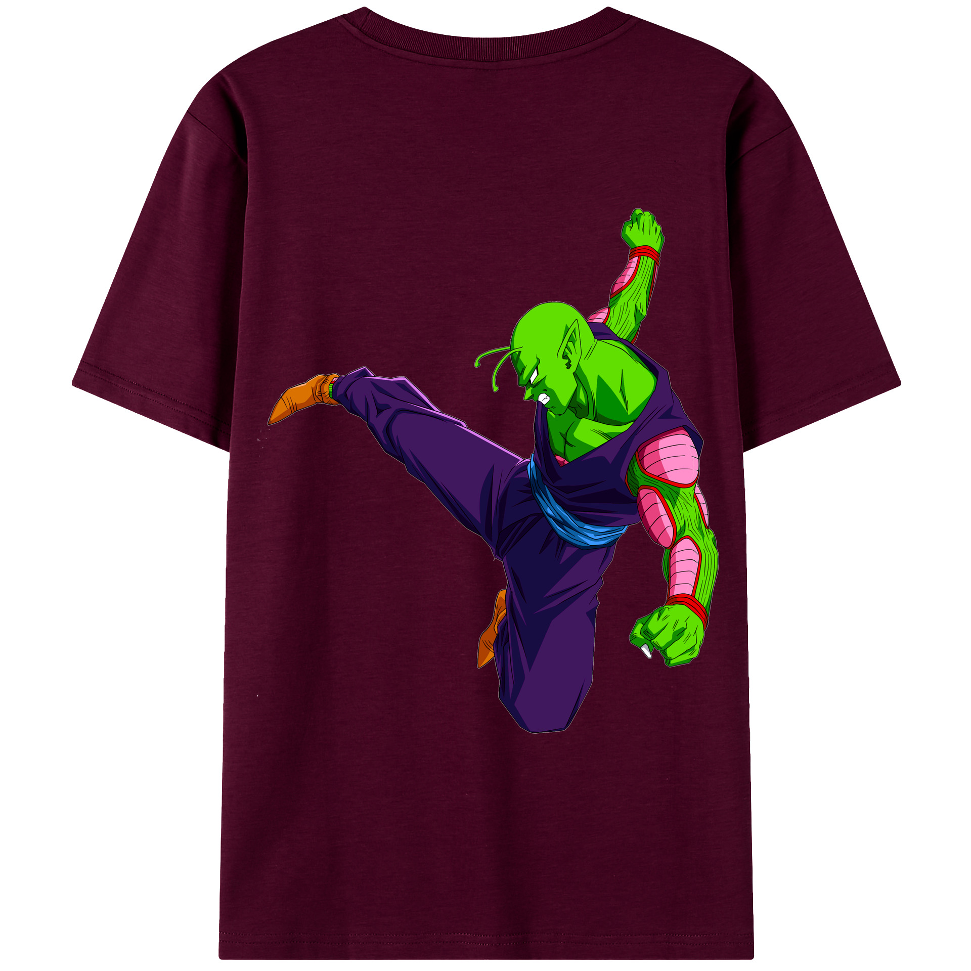 （画像用） ドラゴンボール ピッコロ DRAGON BALL Piccolo レディース半袖Tシャツ(バックプリント)